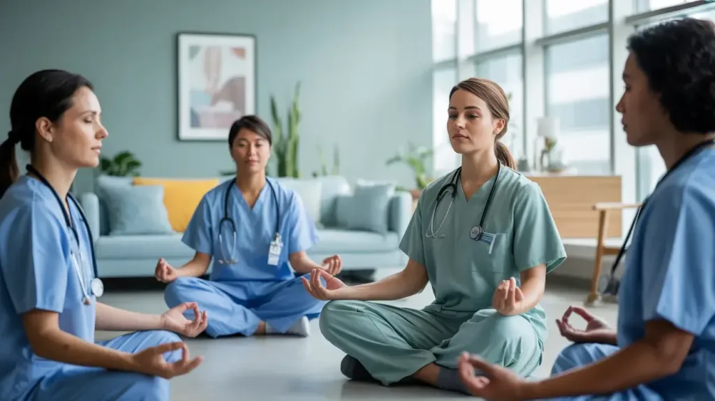 Transformando o Bem-estar de Profissionais da Saúde com Atenção Plena