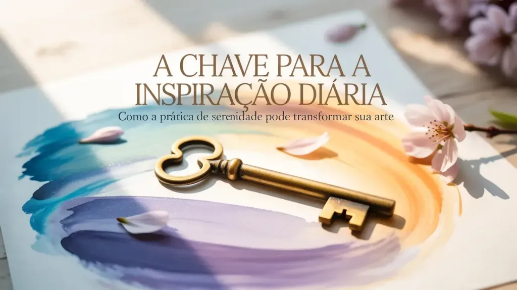A Chave para a Inspiração Diária: Como a Prática de Serenidade Pode Transformar Sua Arte